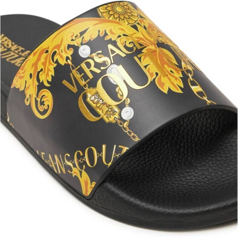 Versace Jeans Couture Sandalen Black Dames