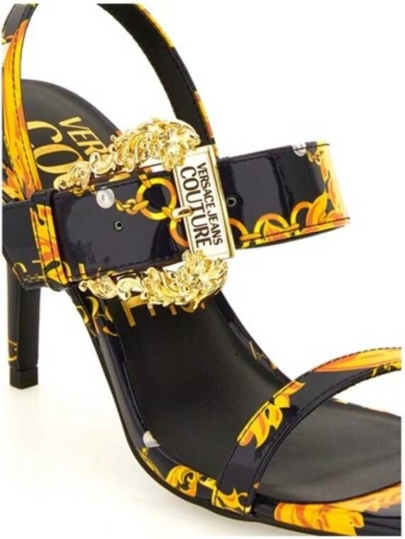 Versace Jeans Couture Sandalen Black Dames