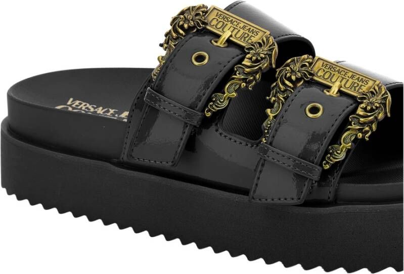 Versace Jeans Couture Sandalen Black Dames