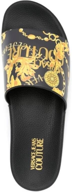 Versace Jeans Couture Sandalen Black Heren