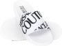 Versace Jeans Couture Slippers met logo White Dames - Thumbnail 9