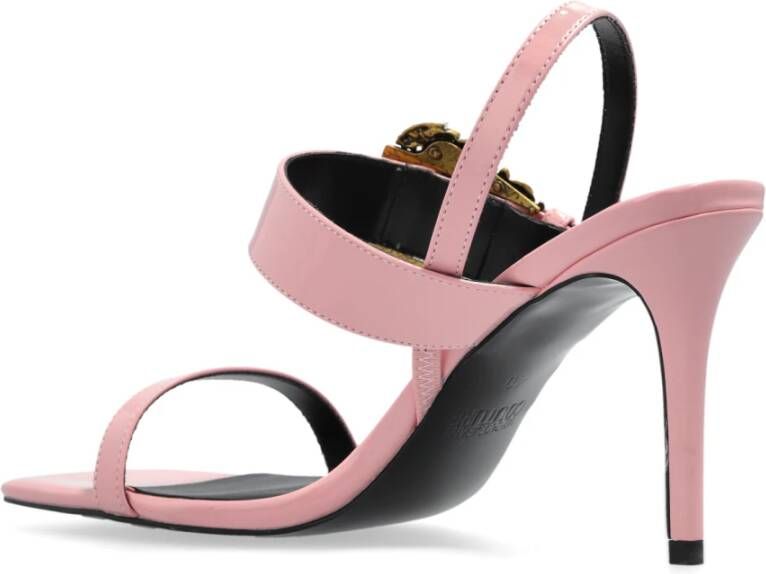 Versace Jeans Couture Sandalettes met hak Pink Dames