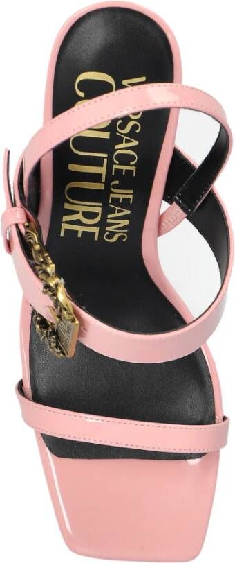 Versace Jeans Couture Sandalettes met hak Pink Dames