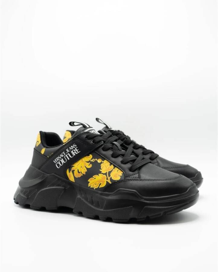 Versace Jeans Couture Scarpa Sneaker Zwart Heren