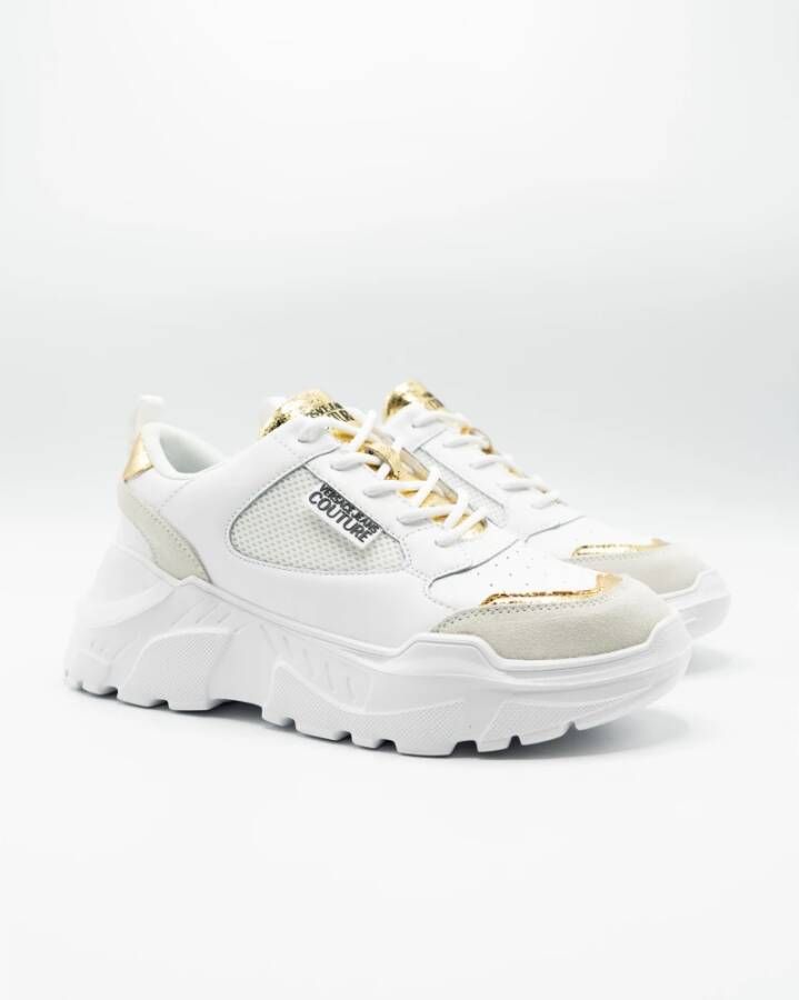 Versace Jeans Couture Scarpa Sneakers Stijlvol en Trendy White Dames