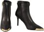 Versace Jeans Couture Zwarte Booties van Zwart Dames - Thumbnail 2