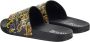 Versace Jeans Couture Zwarte sandalen met couture stijl Black Dames - Thumbnail 3