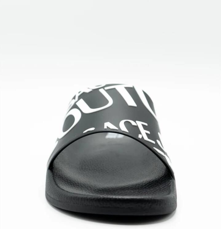 Versace Jeans Couture Sliders Black Heren