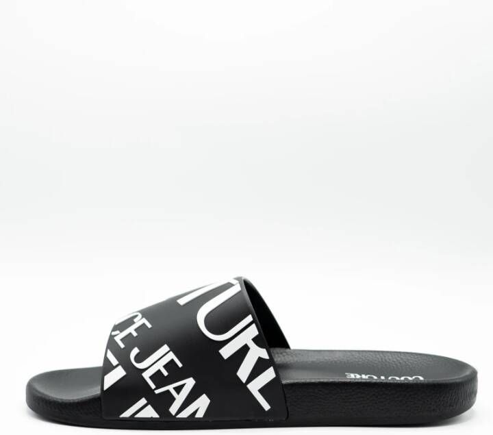 Versace Jeans Couture Sliders Black Heren