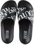 Versace Jeans Couture Sliders Black Heren - Thumbnail 2