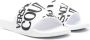 Versace Jeans Couture Stijlvolle Slippers voor Dagelijks Comfort White Dames - Thumbnail 10