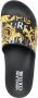 Versace Jeans Couture Zwarte sandalen met couture stijl Black Dames - Thumbnail 7