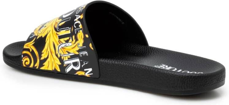 Versace Jeans Couture Sliders Zwart Dames