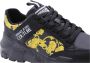 Versace Jeans Couture Lage profiel sneakers voor heren met gladde graaninzetten Black Heren - Thumbnail 21