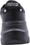 Versace Jeans Couture Lage profiel sneakers voor heren met gladde graaninzetten Black Heren - Thumbnail 45