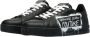 Versace Jeans Couture Zwarte Fondo Court Sneakers met Inscriptie Black Heren - Thumbnail 4