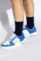 Versace Jeans Couture Sneakers met bedrukt logo Blue Heren - Thumbnail 2