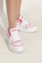 Versace Jeans Couture Sneakers met bedrukt logo Pink Dames - Thumbnail 2