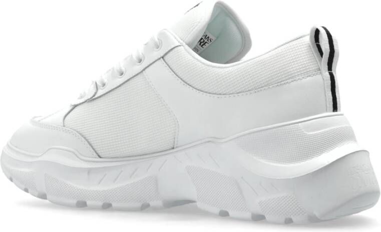 Versace Jeans Couture Sneakers met bedrukt logo White Heren