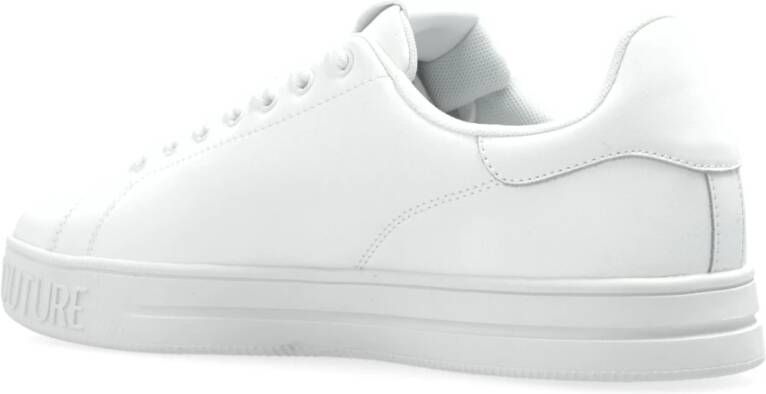 Versace Jeans Couture Sneakers met bedrukt logo White Heren