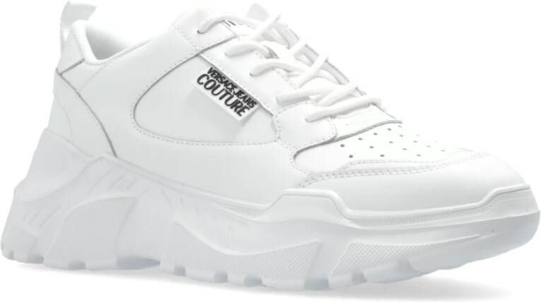 Versace Jeans Couture Sneakers met logo White Dames