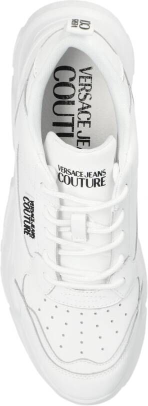 Versace Jeans Couture Sneakers met logo White Dames