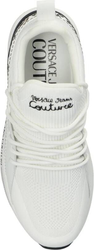 Versace Jeans Couture Sneakers met logo White Dames