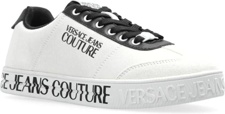 Versace Jeans Couture Sneakers met logo White Dames