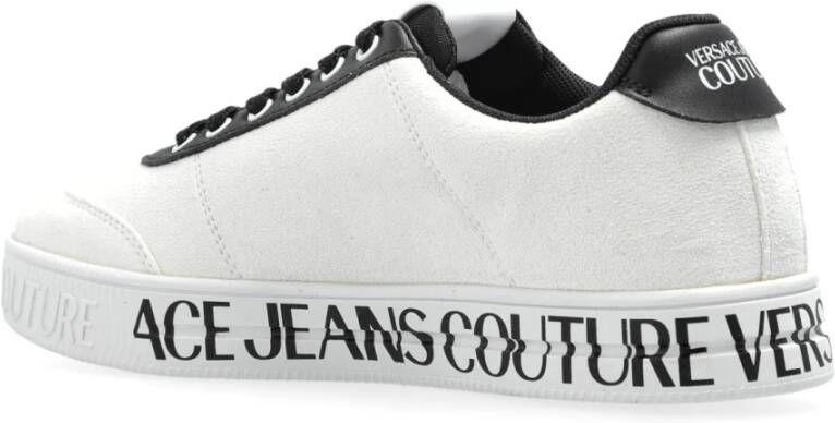 Versace Jeans Couture Sneakers met logo White Dames