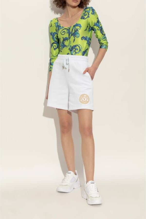 Versace Jeans Couture Sneakers met logo White Dames