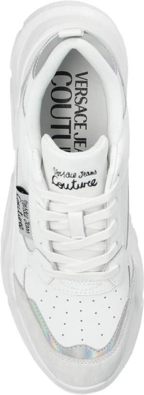 Versace Jeans Couture Sneakers met logo White Dames