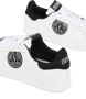 Versace Jeans Couture Witte Sneakers met Zwarte Details White Heren - Thumbnail 9