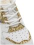 Versace Jeans Couture Witte leren damesschoenen met roségouden logo White Dames - Thumbnail 10