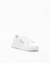 Versace Jeans Couture Logo Light Sneakers Leer White Dames - Thumbnail 4