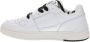 Versace Jeans Couture Witte leren sneakers met lak effect White Heren - Thumbnail 3