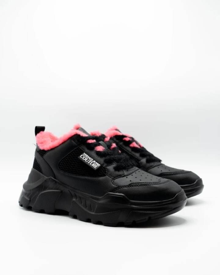 Versace Jeans Couture Speedtrack Dis SC2 Zwart Roze Bont Zwart Heren