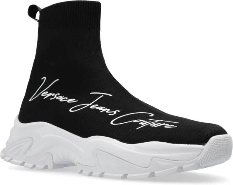 Versace Jeans Couture Sok sneakers Black Dames