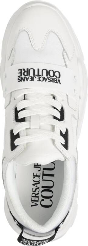 Versace Jeans Couture Speedtrack Plain Veterschoenen White Heren