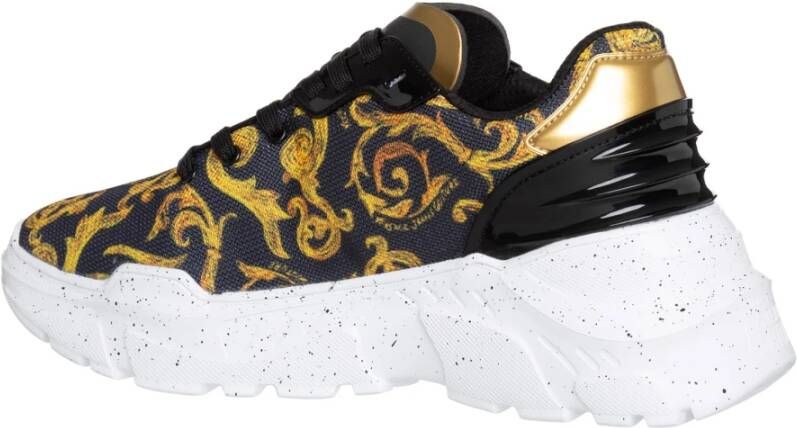 Versace Jeans Couture Speedtrack Sketch Couture Sneakers Zwart Heren