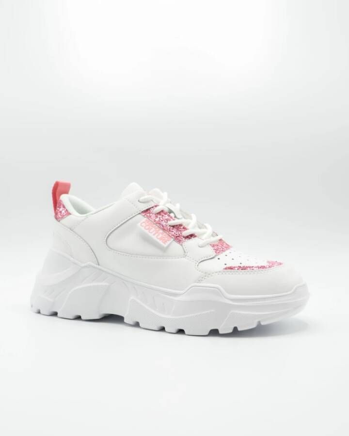 Versace Jeans Couture Speedtrack Sneaker Stijlvol en Comfortabel Schoeisel White Dames