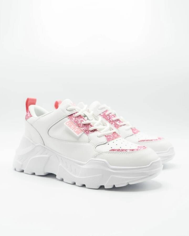 Versace Jeans Couture Speedtrack Sneaker Stijlvol en Comfortabel Schoeisel White Dames