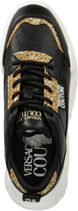 Versace Jeans Couture Speedtrack Sneakers voor Vrouwen Black Dames