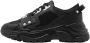 Versace Jeans Couture Speedtrack Zwarte Leren Mesh Sneakers Black Heren - Thumbnail 12