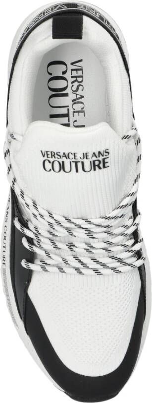 Versace Jeans Couture Sportieve bodysuits met bedrukt logo White Heren