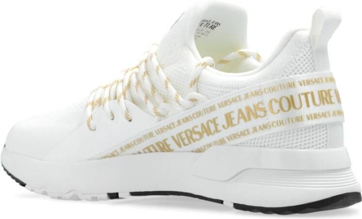 Versace Jeans Couture Sportschoenen met logo White Dames