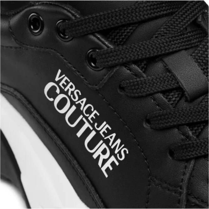 Versace Jeans Couture Stijlvolle Array Damessneakers Black Dames