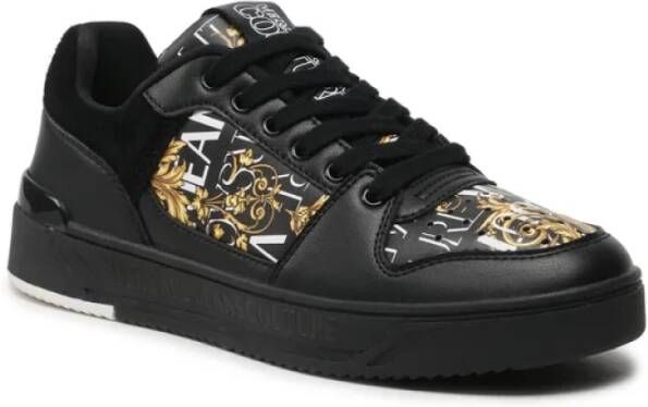 Versace Jeans Couture Stijlvolle Array Damessneakers Black Dames