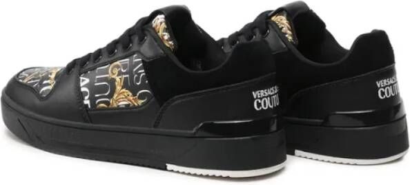 Versace Jeans Couture Stijlvolle Array Damessneakers Black Dames