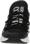 Versace Zwarte Heren Sneakers met Wit Logo Black Heren - Thumbnail 3