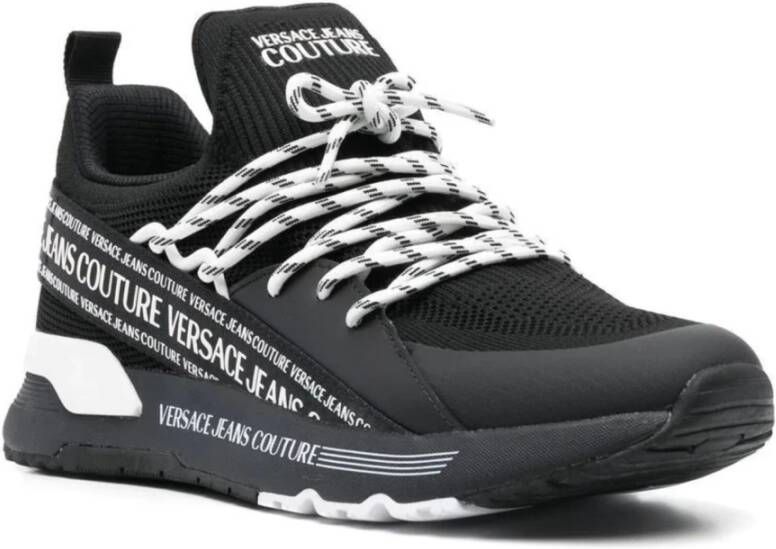 Versace Jeans Couture Stijlvolle Sneakers Black Heren